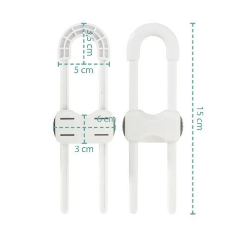 Zopa Biztonsági szekrény - és ajtózár 2 db