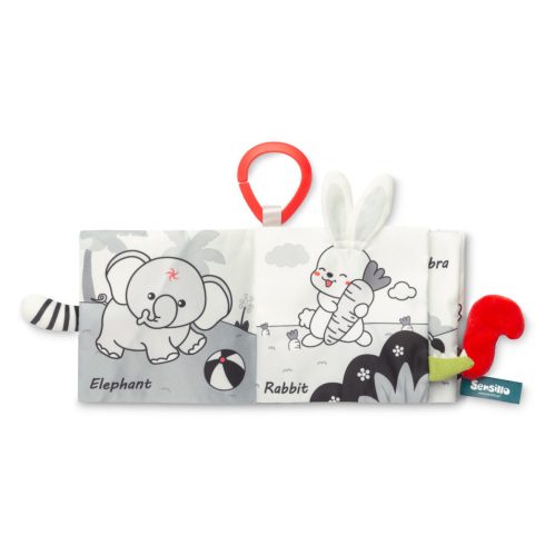 Sensillo érzékfejlesztő babakönyv - bagoly 