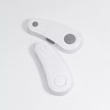 Zopa szekrényzár 2db - White/Grey