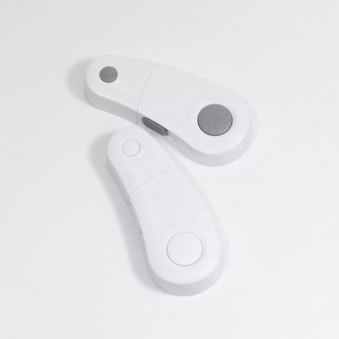 Zopa szekrényzár 2db - White/Grey