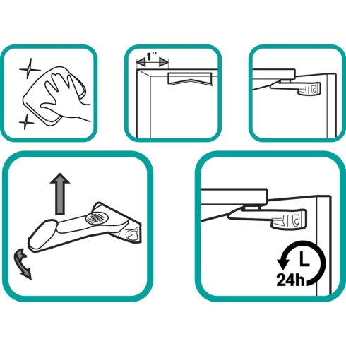 Zopa Szekrény,fiók zár 2db