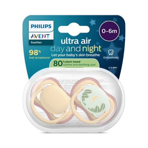 Philips AVENT SCF087/09 Ultra air nappali és éjszakai Játszócum 0-6 hó neutral/mintás 2db