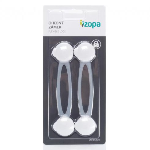 Zopa univerzális rugalmas szekrényzár - 2db