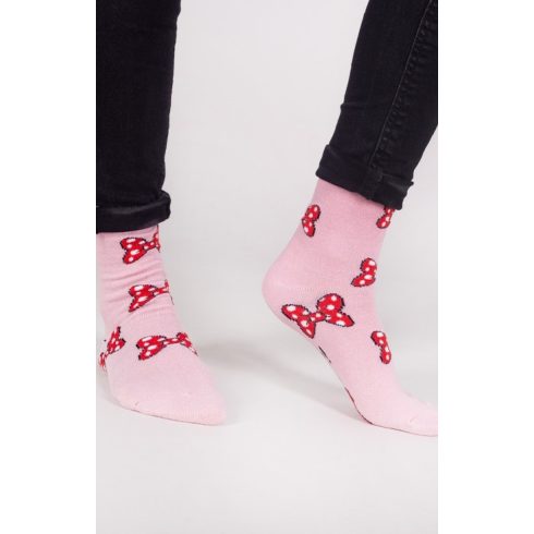 Yo! zokni 23/26 - piros masnik