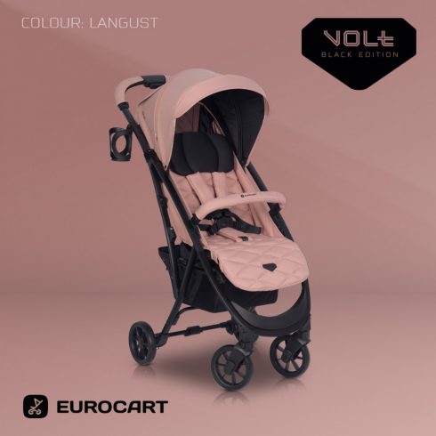 Euro-Cart Volt  Black Edition  sport babakocsi  22 kg-ig - Langust 