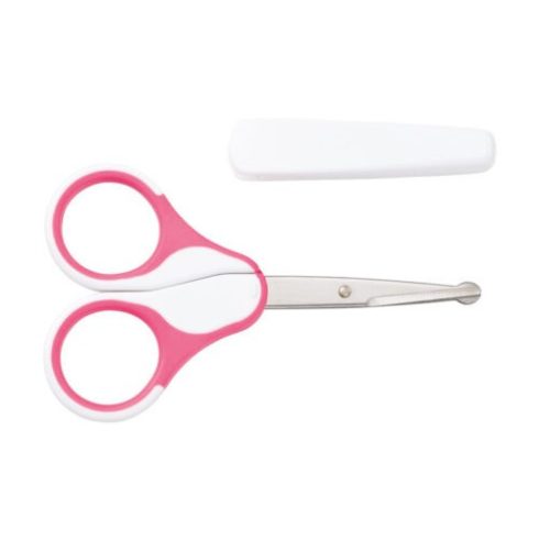 BABY-NOVA biztonsági bébiolló - rózsaszín