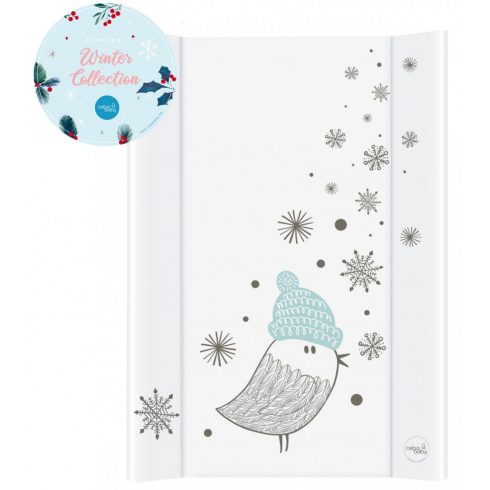 Ceba Baby merev pelenkázó lap 50*70 cm Comfort - Winter Collection Bird