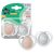 Tommee Tippee Night Time játszócumi 0-6 hó 2 db - ekrü/szürke