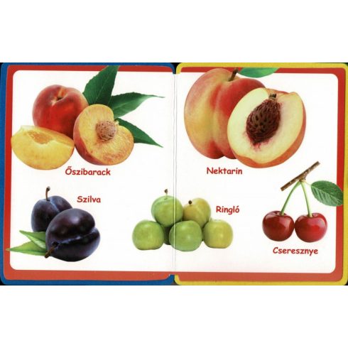 Szivacskönyv - Gyümölcsök