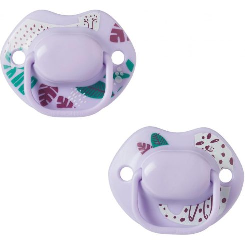 Tommee Tippee Moda játszócumi 2db 6-18hó - lila