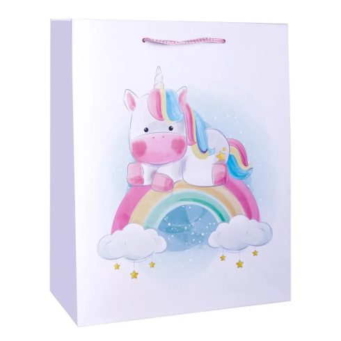 Ajándéktasak Unikornis 18x23 cm