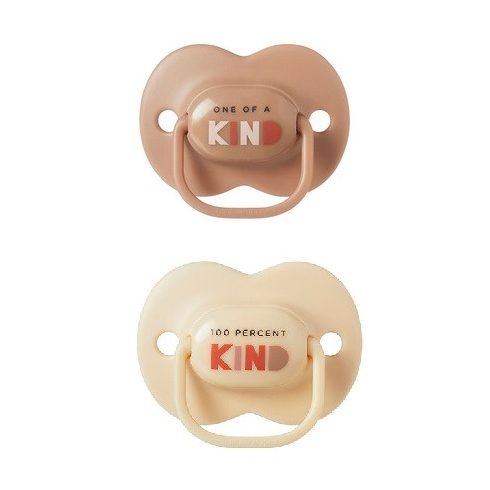 Tommee Tippee Anytime 2 db-os játszócumi 18-36 m - barna/ekrü