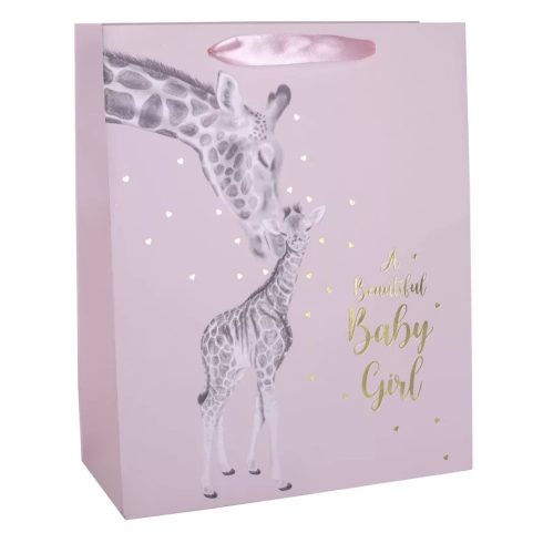 Ajándéktasak Baby Girl 26x32 cm
