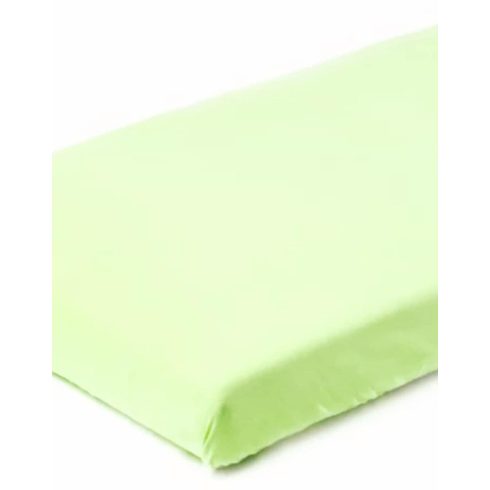 Pamut strech lepedő 40x90cm - Almazöld 