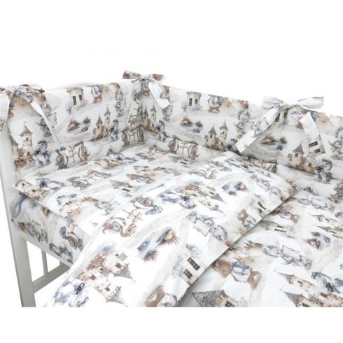 Baby Shop 3 részes babaágynemű - Dinó