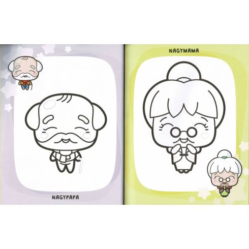 Manga színező kicsiknek 