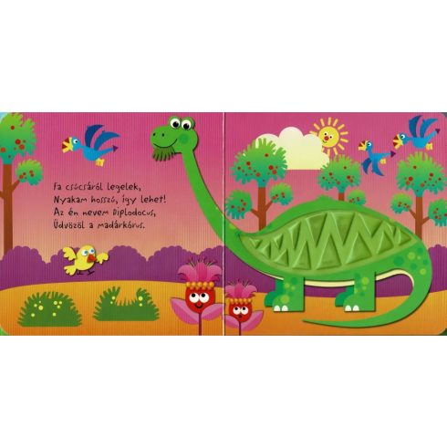 Gumis lapozó - Dinoszauruszok 
