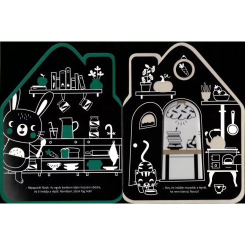 Színes házak - Nyuszi otthona 