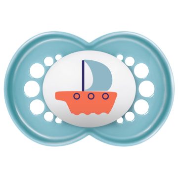 MAM Original 6+ hó szilikon nyugtató cumi - kék hajó 