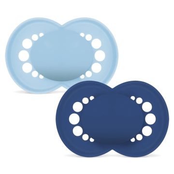 Mam Original 16+ szilikon nyugtató cumi 2 db  - kék/s.kék