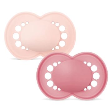   Mam Original 16+ szilikon nyugtató cumi 2 db  - rózsaszín 