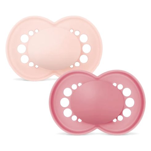 Mam Original 16+ szilikon nyugtató cumi 2 db  - rózsaszín 