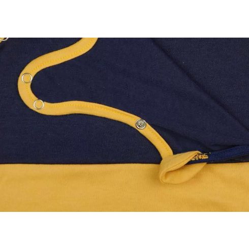 Ujjatlan pamut tipegő hálózsák traktoros mintával (68-80) 