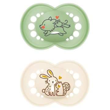   Mam Original 16+ szilikon nyugtató cumi 2 db  - róka/nyuszi  