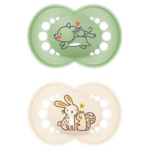 Mam Original 16+ szilikon nyugtató cumi 2 db  - róka/nyuszi  