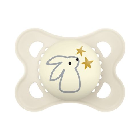 MAM Original Night szilikon nyugtató cumi  2-6 hó - nyuszi 