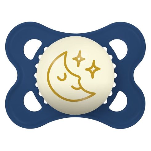 MAM Original Night szilikon nyugtató cumi  2-6 hó - hold
