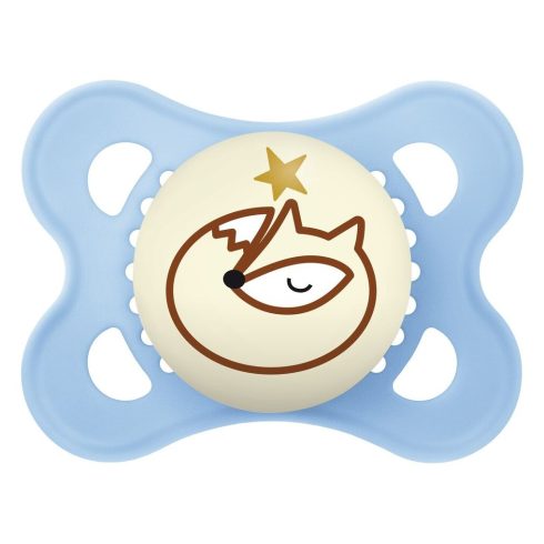 MAM Original Night szilikon nyugtató cumi  2-6 hó - róka 