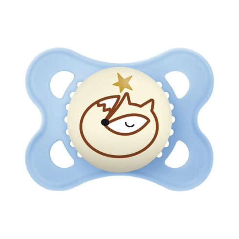 MAM Original Night szilikon nyugtató cumi  2-6 hó - róka 