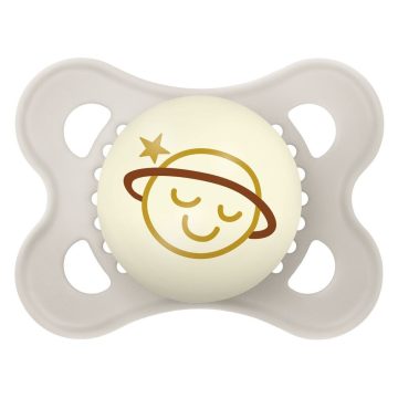   MAM Original Night szilikon nyugtató cumi  2-6 hó - bolygó