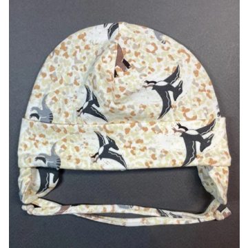 Minimanó Pamut kötős sapka (36) - Dinós Bézs