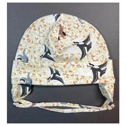 Minimanó Pamut kötős sapka (38) - Dinós Bézs