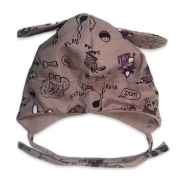   Minimanó Kutyafüles Pamut Kötős Tavaszi Lány Sapka (38) 