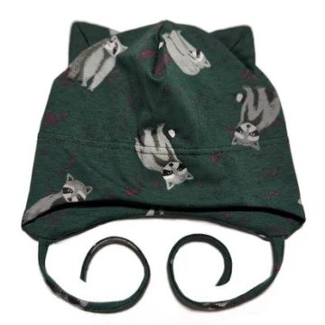 Minimanó Pamut kötős sapka (38) - Mosómedve