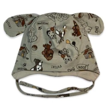 Minimanó Pamut kötős sapka (40) - Woof Kutyafüles