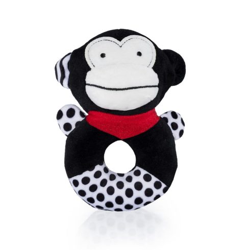 Zopa Kontrasztos fejlesztő csörgő - Monkey