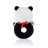 Zopa Kontrasztos fejlesztő csörgő - Panda 