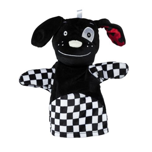 Zopa Kontrasztos fejlesztő kesztyűbáb - Dog