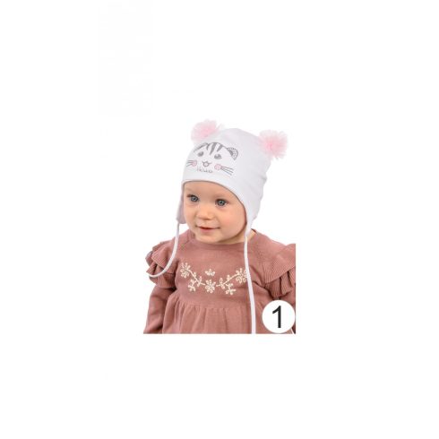 Marika Pamut sapka (36) "KICIA" fehér 