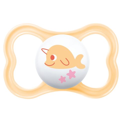 MAM Air 6h+ szilikon cumi - barack hal