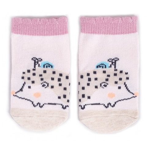 Yo! Baby pamut zokni 3db-os 3-6 hó - állatok