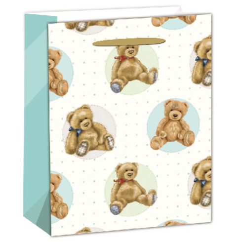 Ajándéktasak Plüss Medvék 18x23 cm