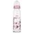   Baby-Nova üveg cumisüveg 240 ml 0-24hó szilikon cumival M-es - rózsaszín