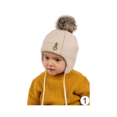 Marika téli sapka pamuttal bélelve (42) - "EDZIK"  