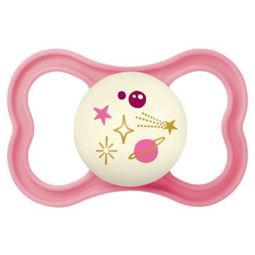 MAM Air Night 16h+ szilikon nyugtató cumi - rózsaszín