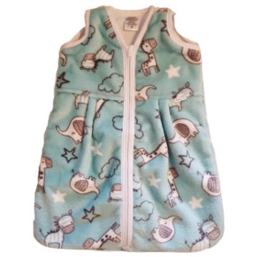 Wellsoft Mintás hálózsák – kék Szafari 56